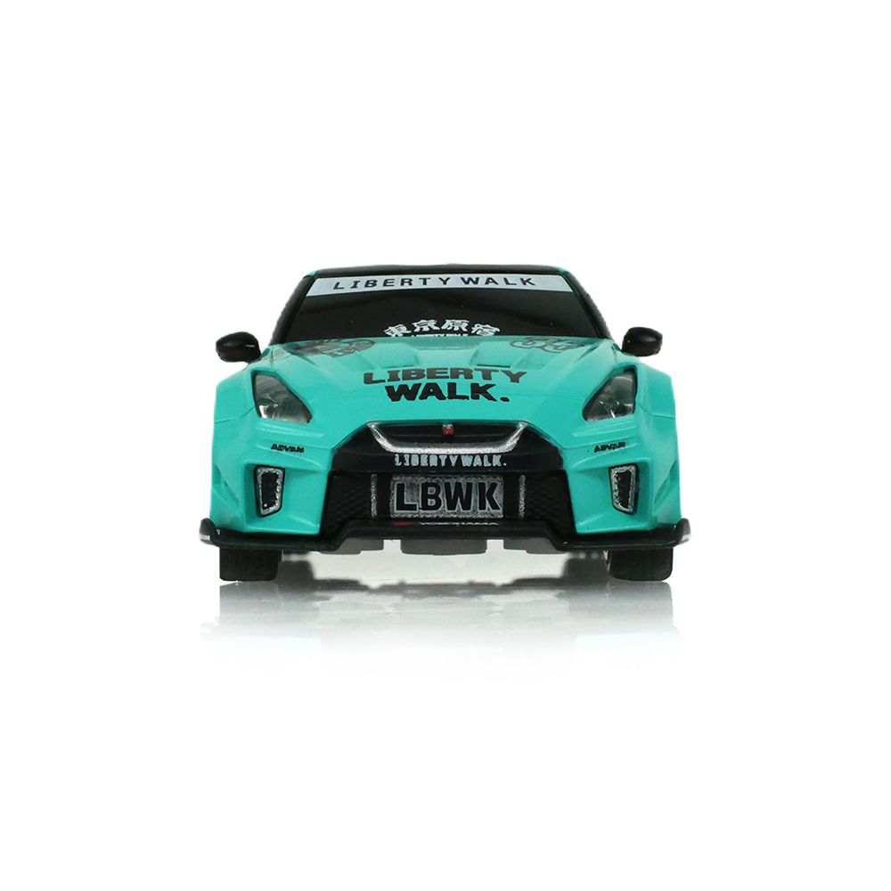 Liberty Walk超级剪影35GT-RR薄荷绿