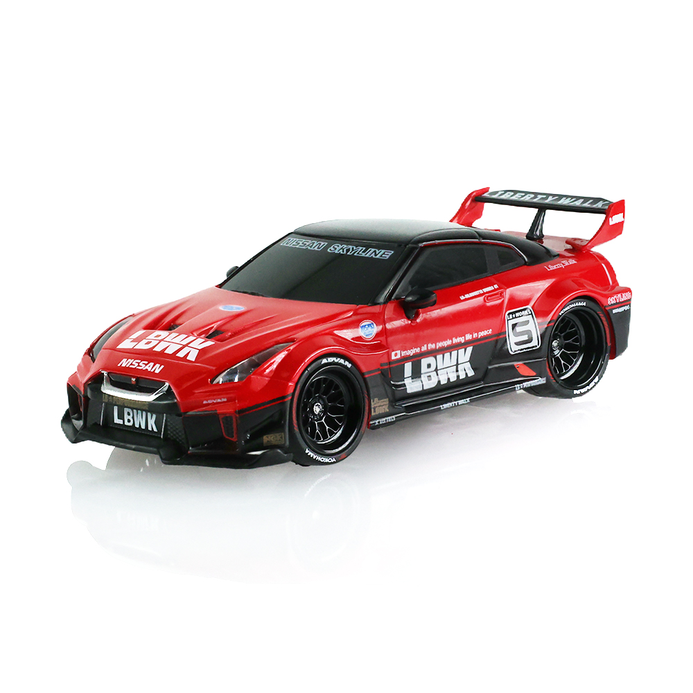 Liberty Walk超级剪影35GT-RR-红黑配色