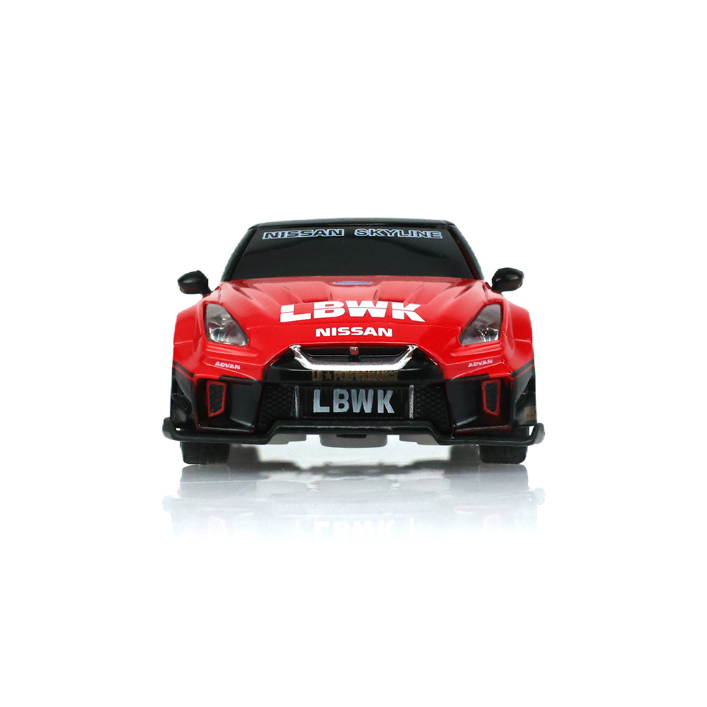 Liberty Walk超级剪影35GT-RR-红黑配色