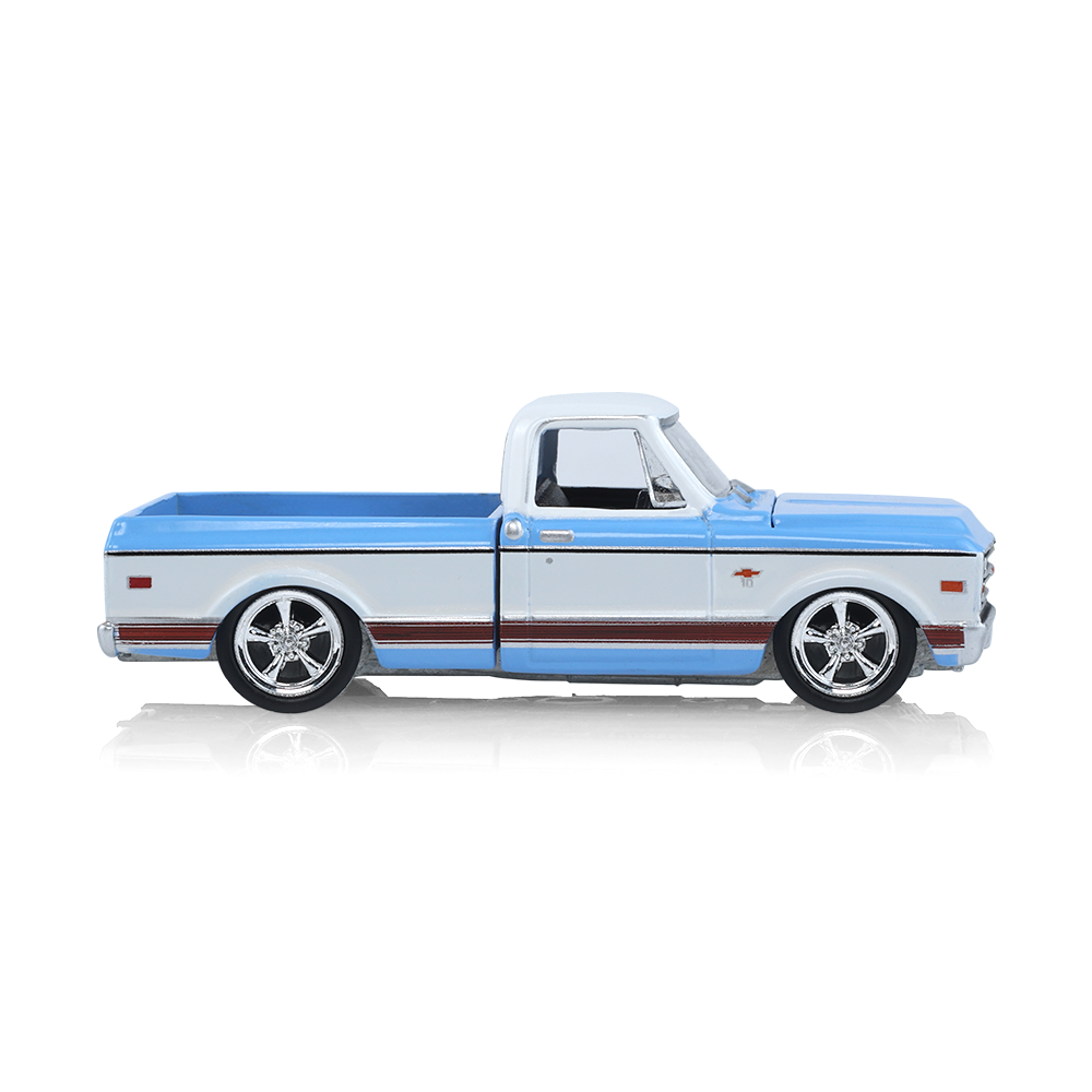 1968年款雪佛兰 C-10 —— 天蓝色与白色